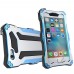 iPhone 6 6s 4.7 - R-Just Heavy Duty Light Weight Waterproof Shockproof Dustproof Aluminum Protective Phone Cover Case - Blue